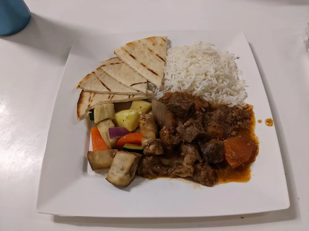 Beef Stifado Plate